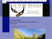 Tablet Screenshot of lepetitrefuge.com